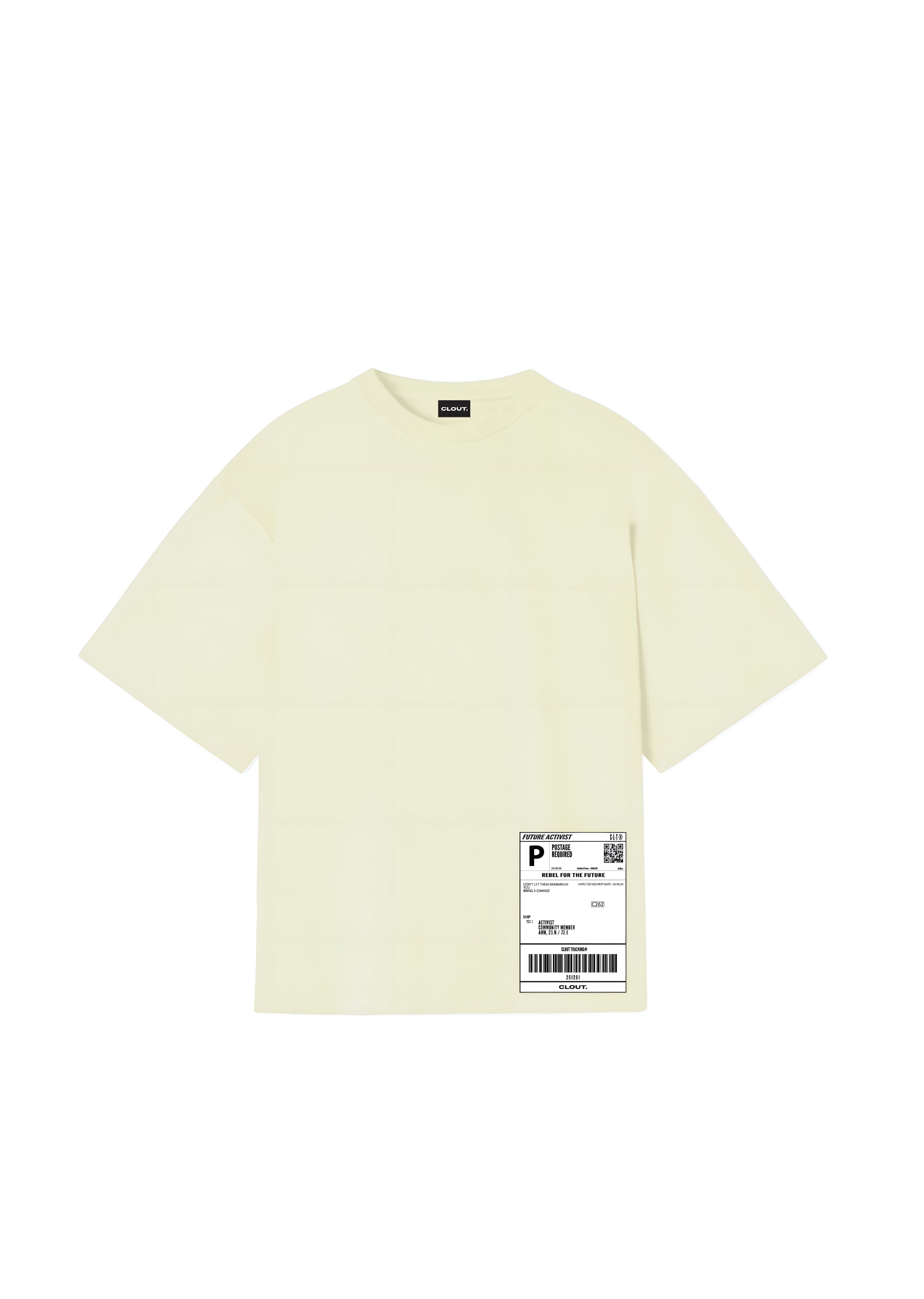 Mail priority Tee - Off white